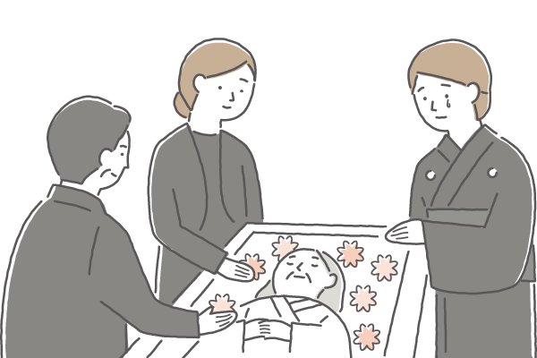 故人様好みのお葬式にすることができます