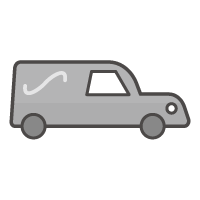 寝台車（葬儀場から火葬場）20㎞まで